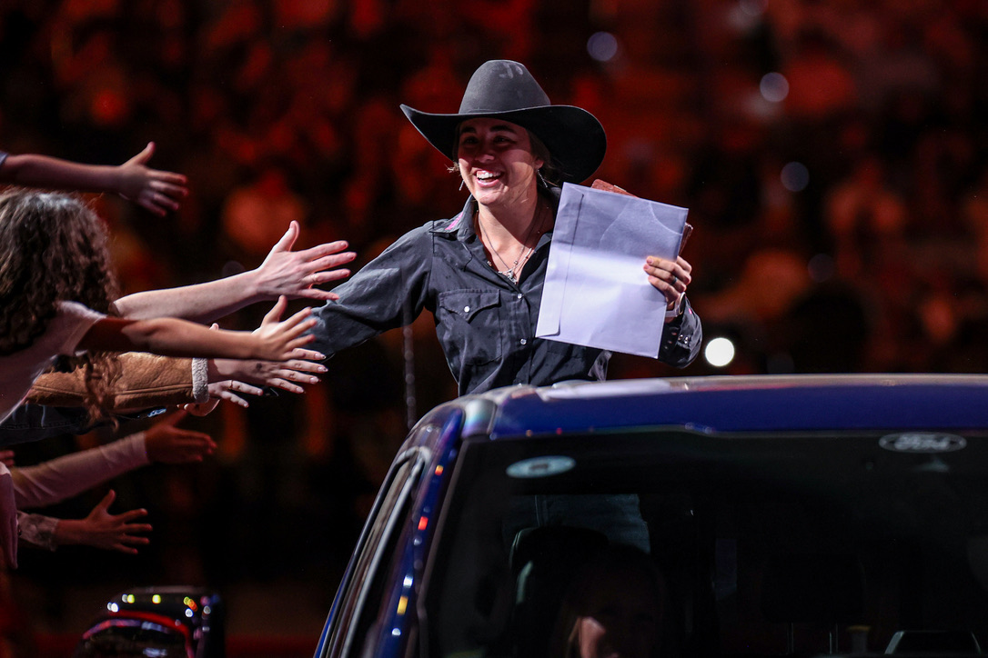 Jaci Hammons San Antonio rodeo breakaway