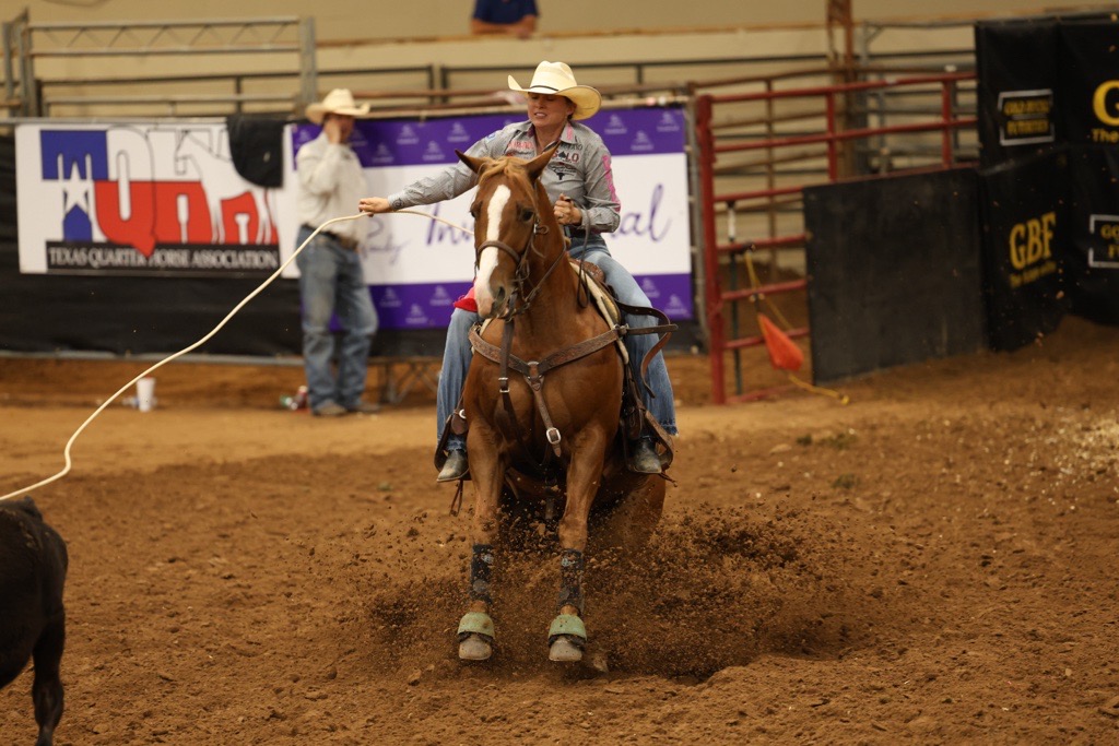 Cheyanne McCartney in the Open Breakaway at the 2026 Shane Hanchey Invitational.