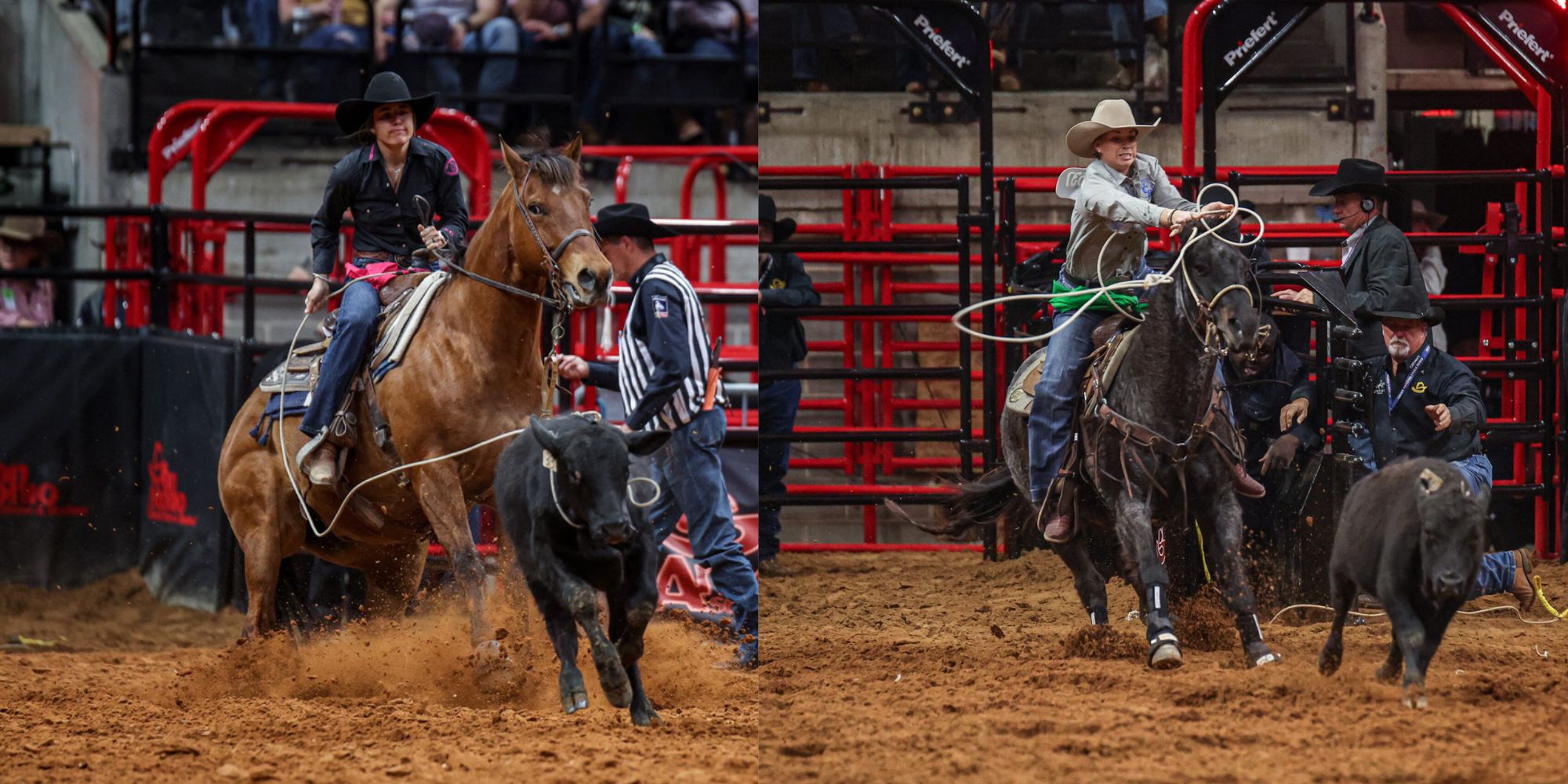 Jaci Hammons and Kirby Rawlinsons are No. 1 and No. 2 in the 2026 Rookie Resistol Race