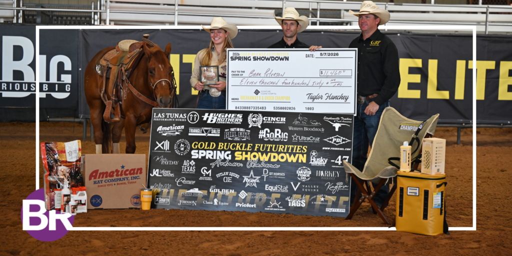 Beau Peterson Wins Maturity Breakaway, Stacks Earnings on Five Horses at Gold Buckle Spring Showdown