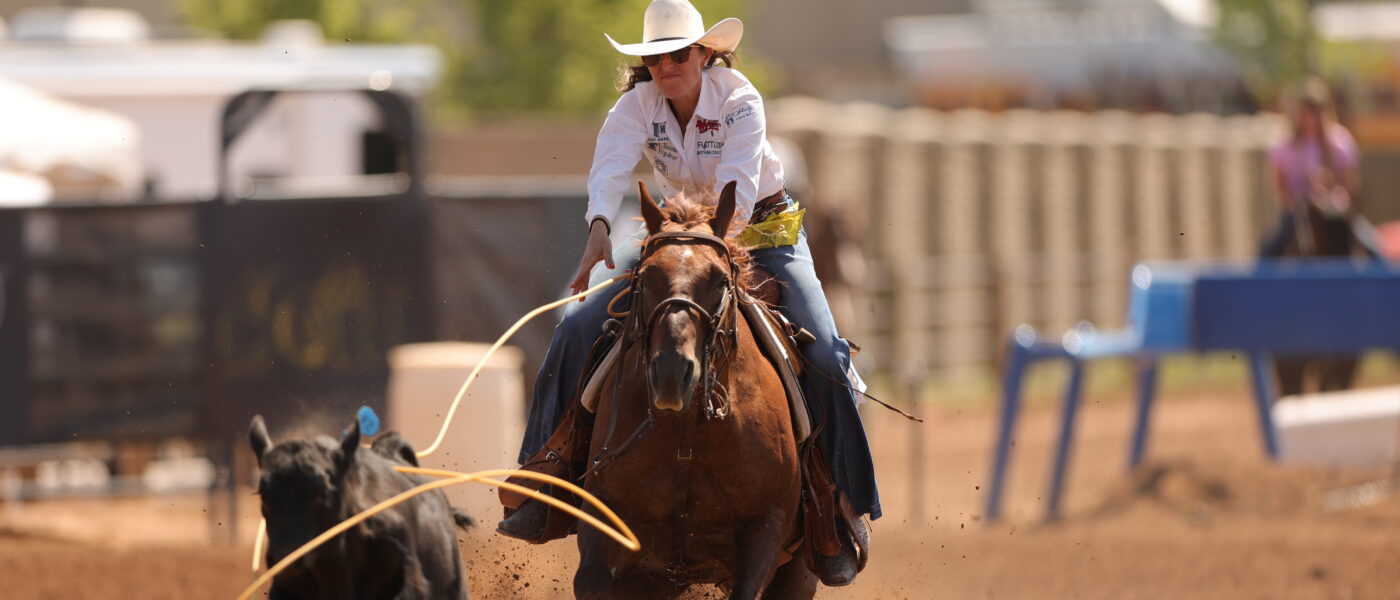 Haiden Thompson Wins Open Breakaway at the Old West Futurity Event in Heber City Utah