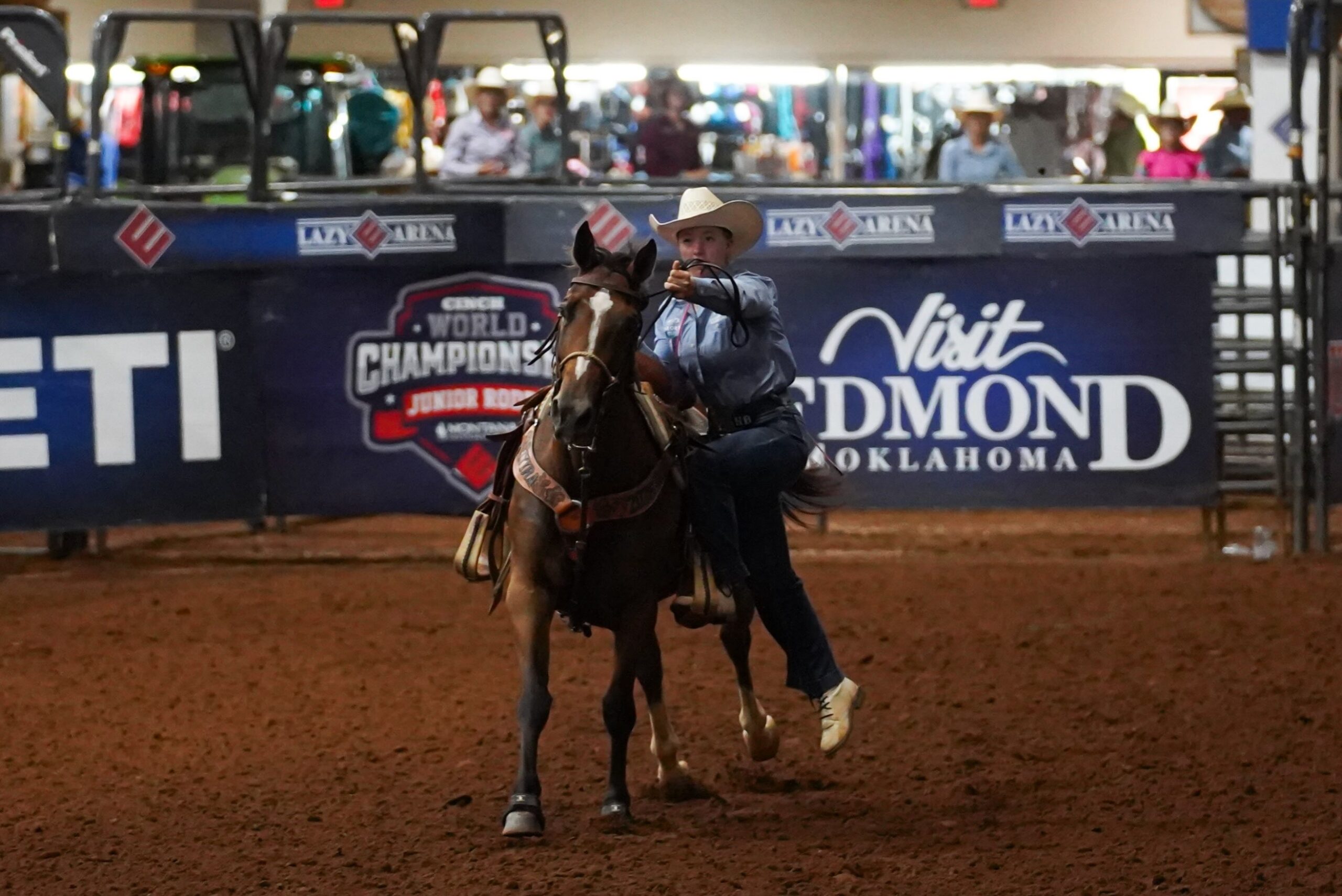 Naomi Beaton going 6.73 on her round 2 goat to win the round at the WCJR LCQ