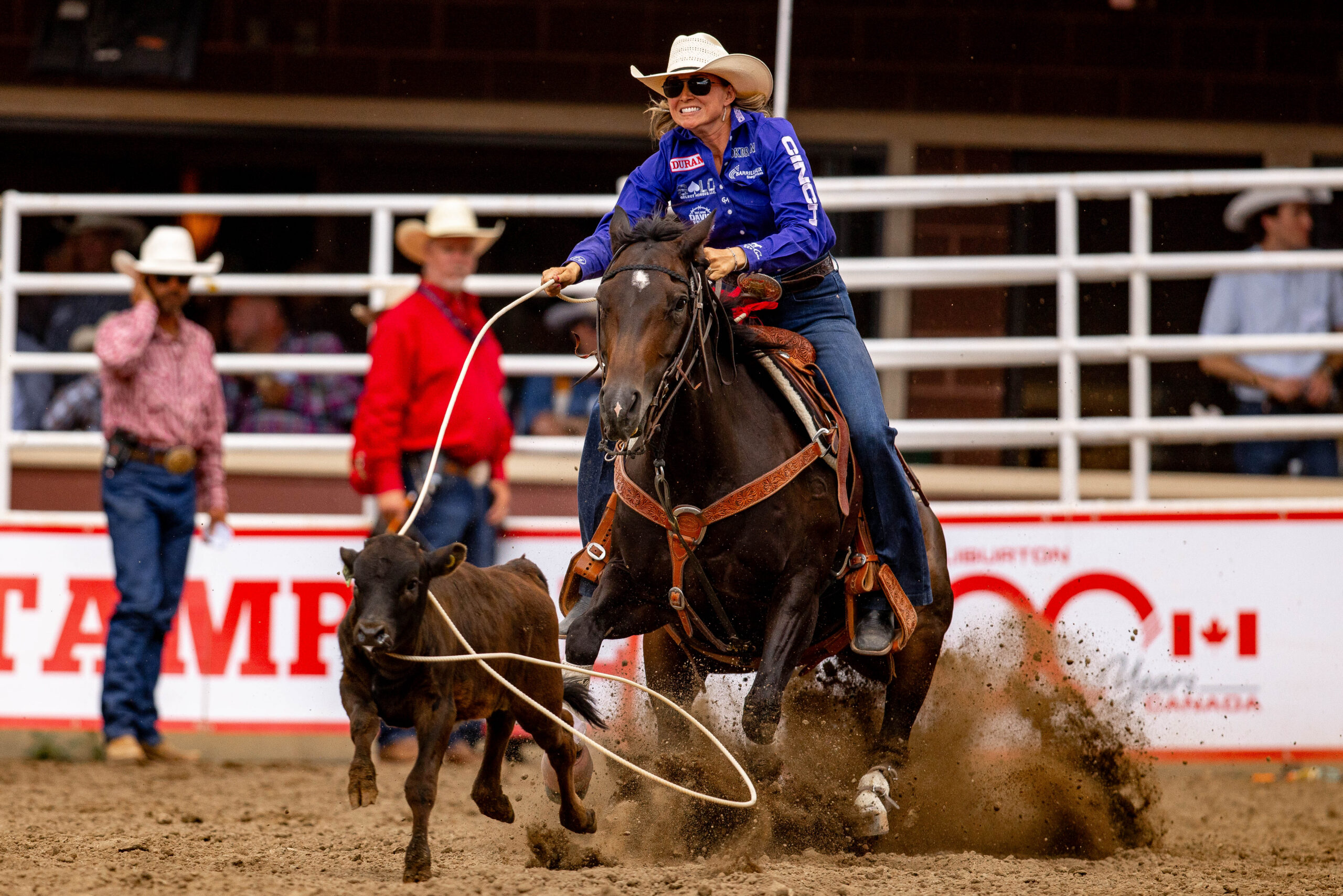 Cheyanne McCartney winning to Showdown at the Calgary stampede to move to No. 1 in the world standings