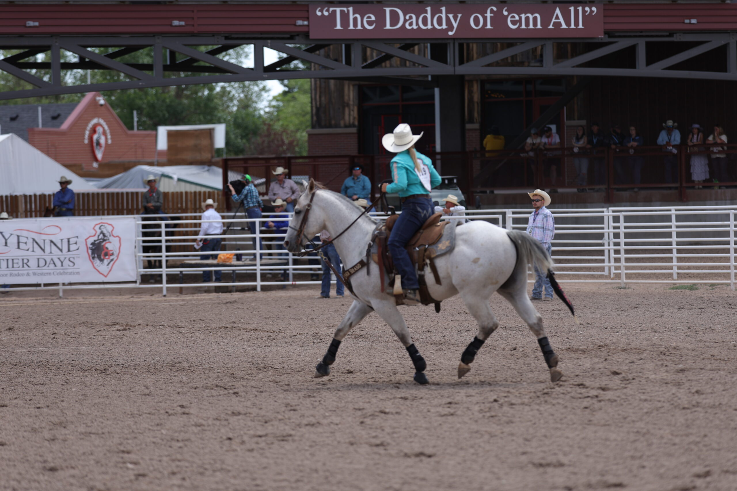 Taylor Engesser at Cheyenne