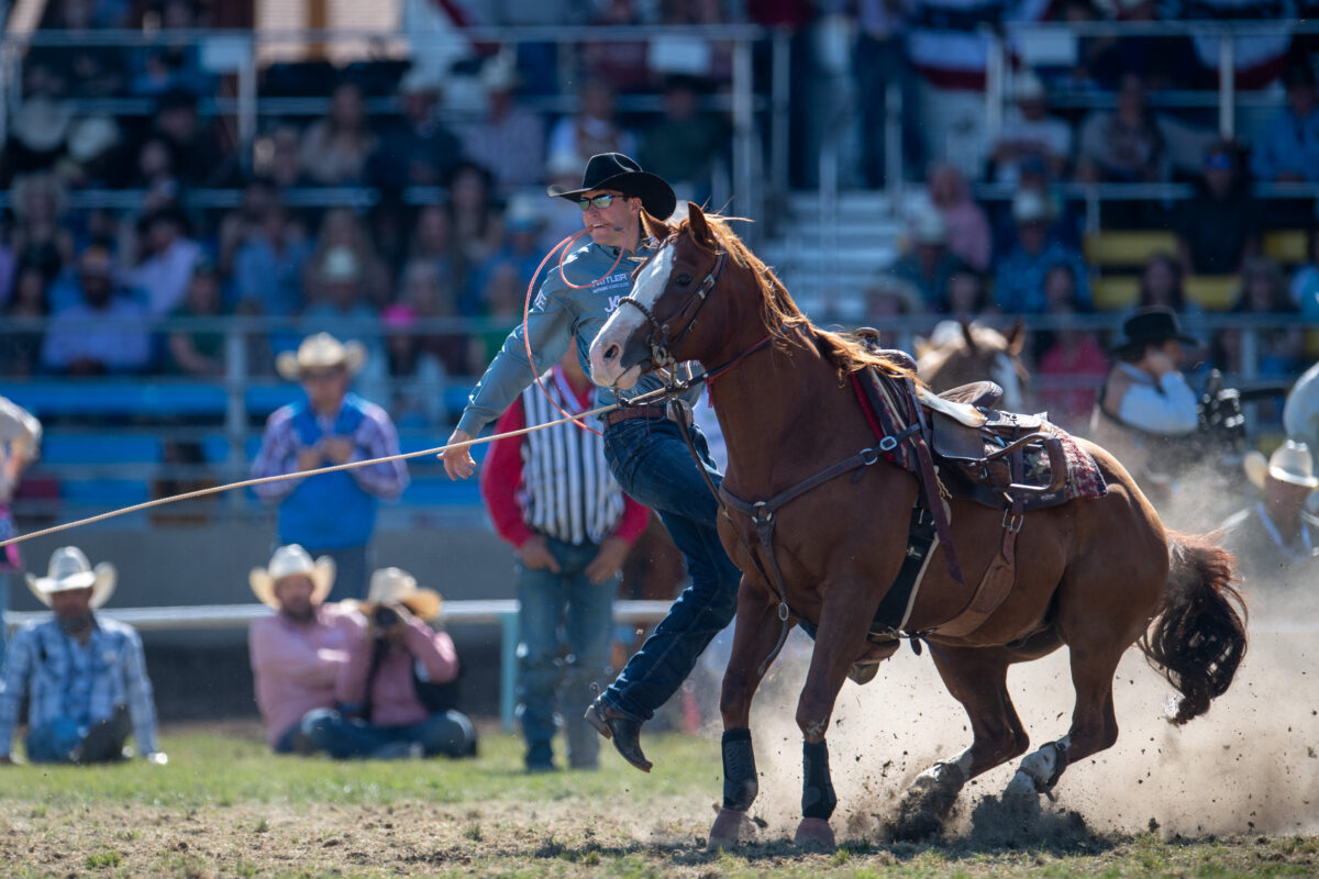 Trevor Hale at the Pendleton Round-Up in 2026.