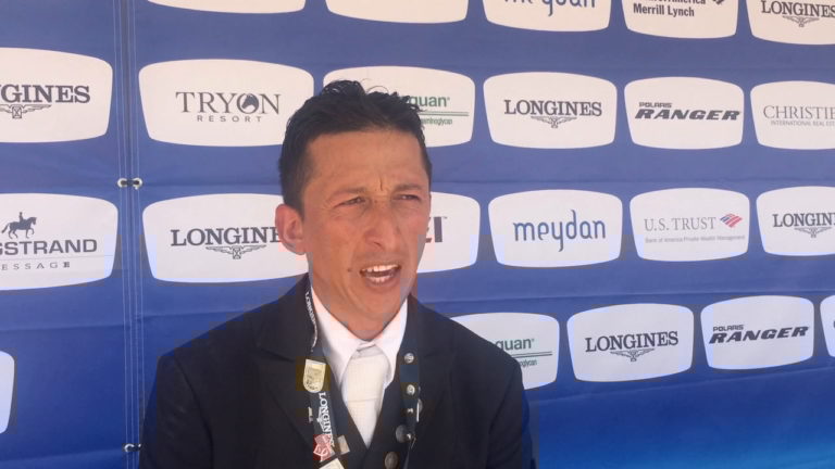 Julio Mendoza's World Equestrian Games Debut