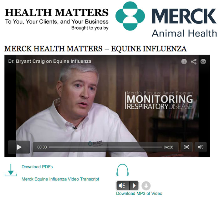 Announcing the Launch of Merck Health Matters on EquiManagement