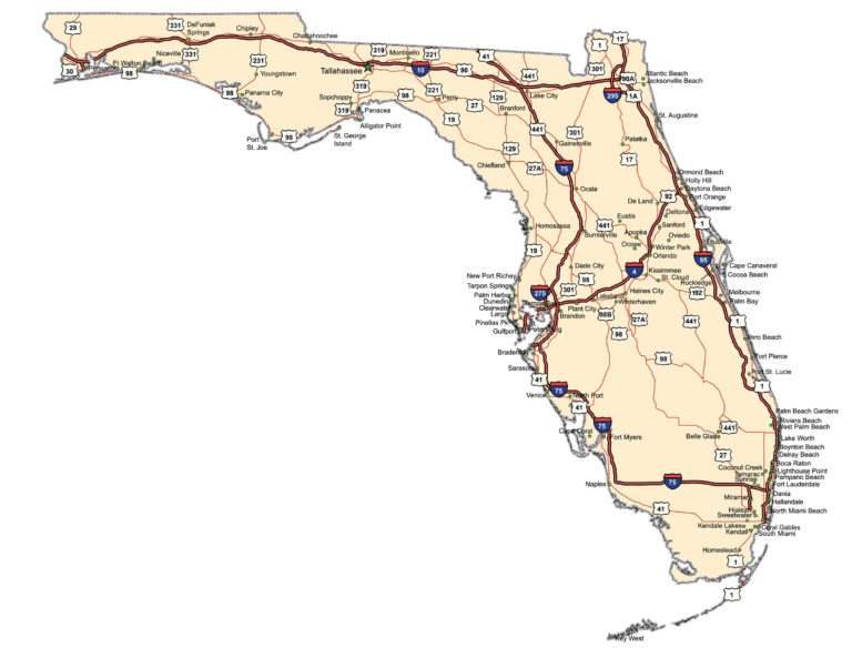 Florida map