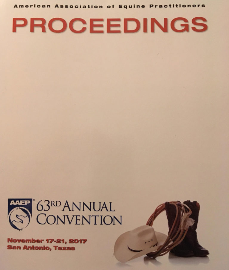 AAEP Proceedings cover 2017