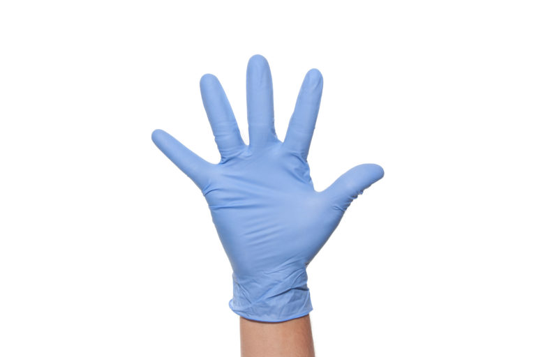 latex disposable glove