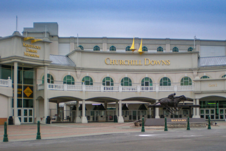 Churchill Downs empty
