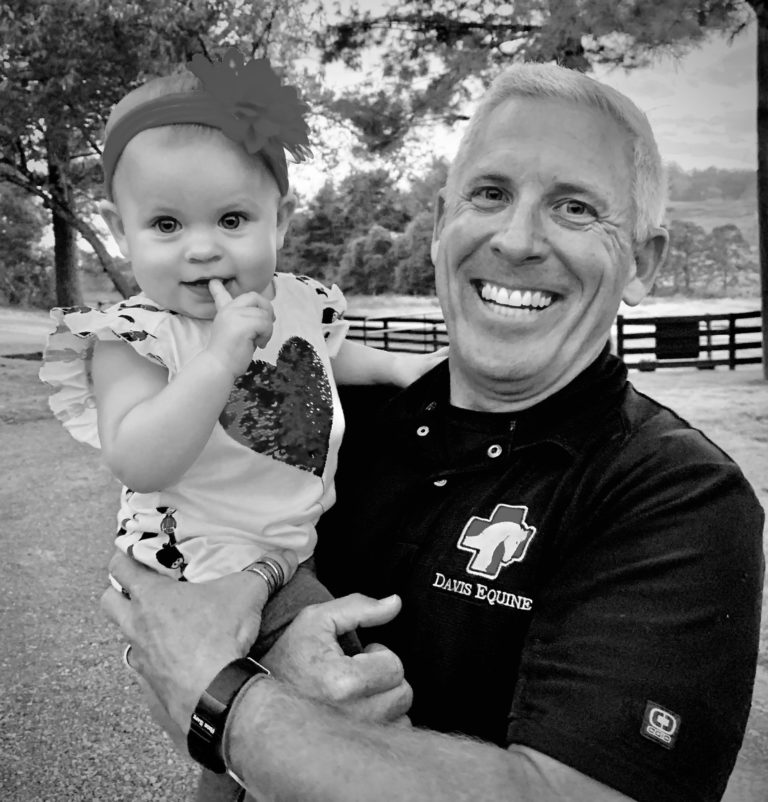 Dr. Chad Davis and his daughter