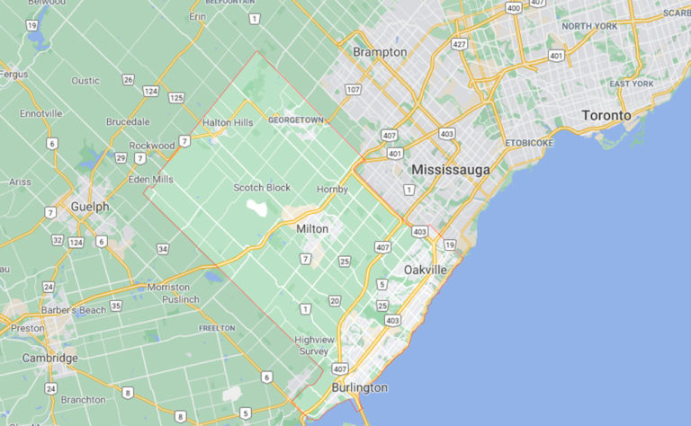 Municipality of Halton Ontario Canada