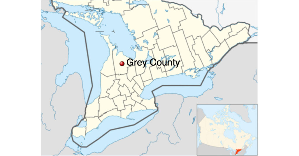 A Quarter Horse mare in Grey County, Ontario, was confirmed positive for strangles after attending an event on January 28.