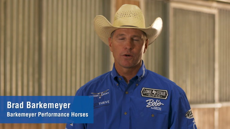 Brad Barkemeyer Equimax Testimonial