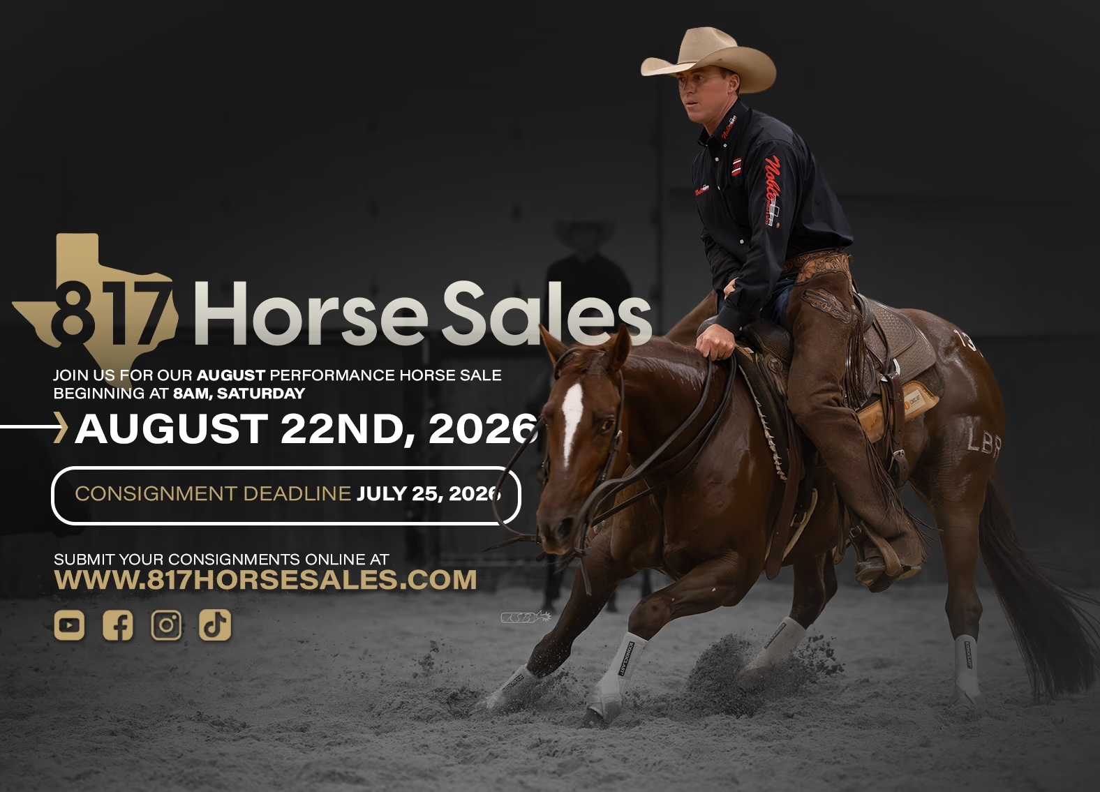 Sale Races Live 2026 Performance Horse Sale Calendar