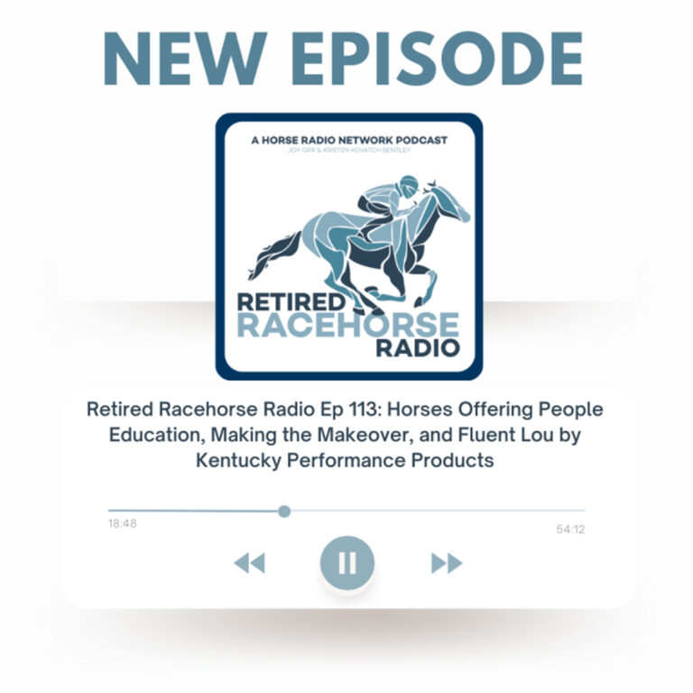 Horses Offering People Education, Making the Makeover, and Fluent Lou by Kentucky Performance Products