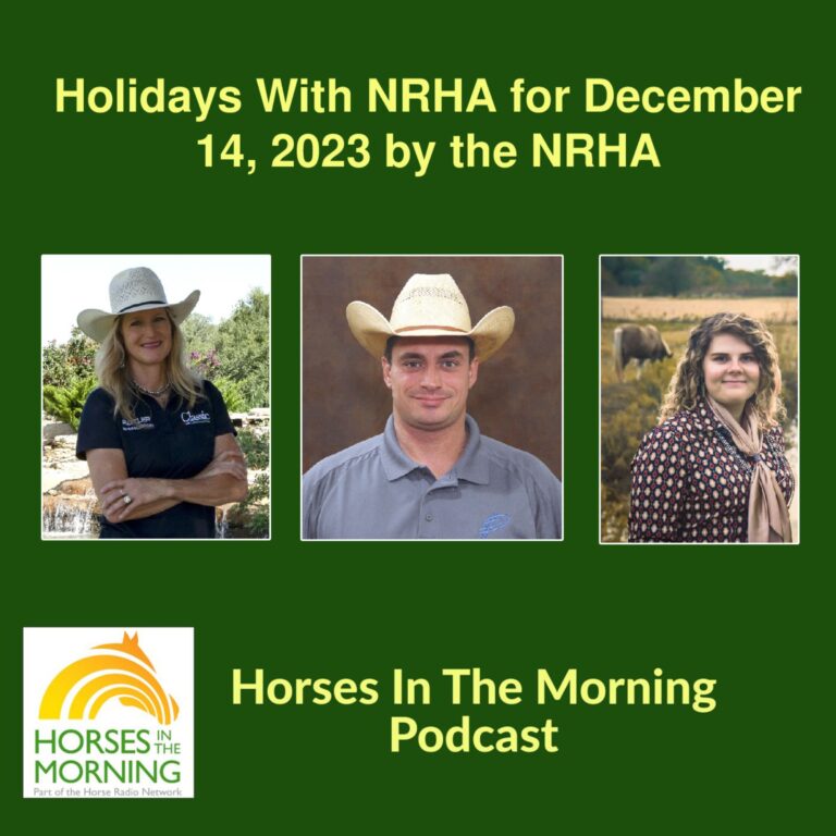 Holidays With NRHA for December 14, 2023 by the NRHA