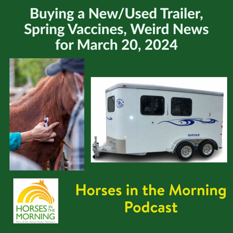 Used Trailer, Spring Vaccines, Weird News for March 20, 2024