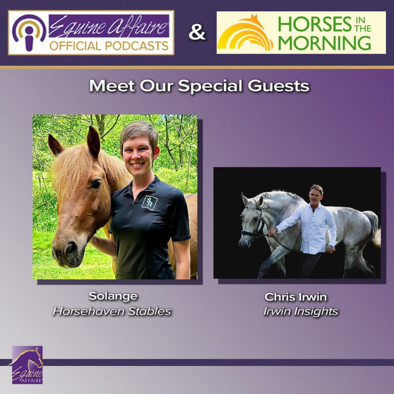 Equine Affaire: Are Horse People Really Stable People? for June 20, 2024 – HORSES IN THE MORNING