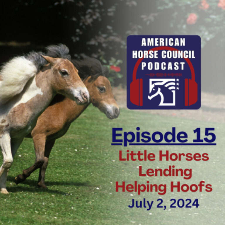 American Disability Act & Miniature Horses for July 2nd, 2024 by The American Horse Council – HORSES IN THE MORNING