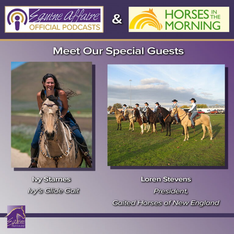 Equine Affaire:  All About That Gait (Gaited Horses, that is) – HORSES IN THE MORNING