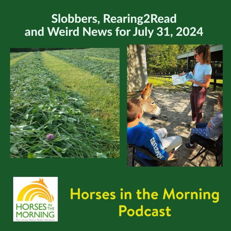 Slobbers, Rearing2Read and Weird News for July 31, 2024