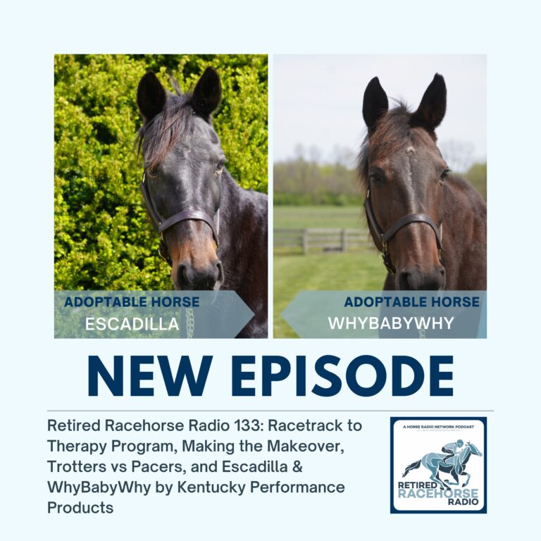 Racetrack to Therapy Program, Making the Makeover, Trotters vs Pacers, and Escadilla & WhyBabyWhy by Kentucky Performance Products