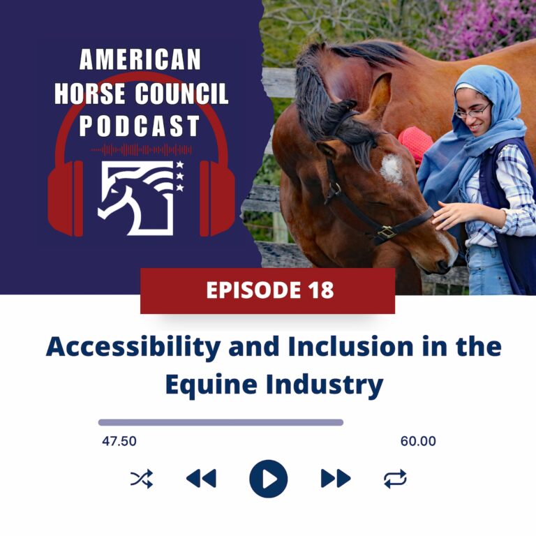 Accessibility and Inclusion in the Equine Industry for October 1, 2024, by American Horse Council – HORSES IN THE MORNING