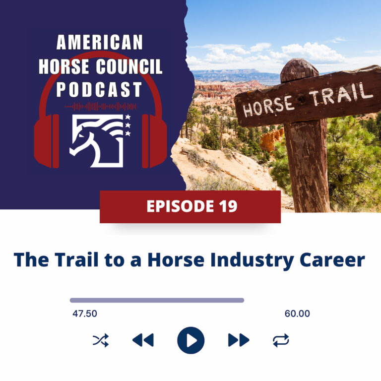 AHC: The Trail to a Horse Industry Career for November 5, 2024