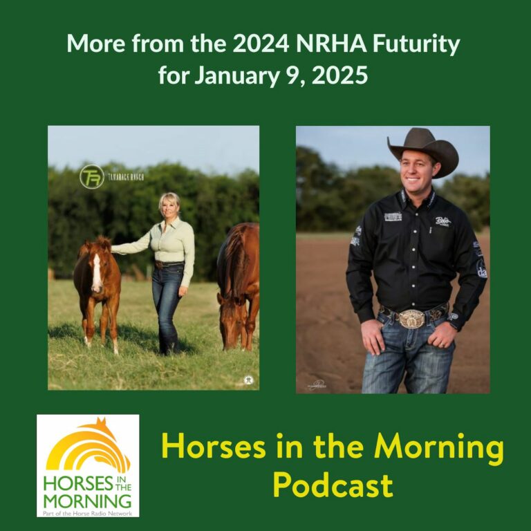 More from the 2024 NRHA Futurity, for January 9, 2025