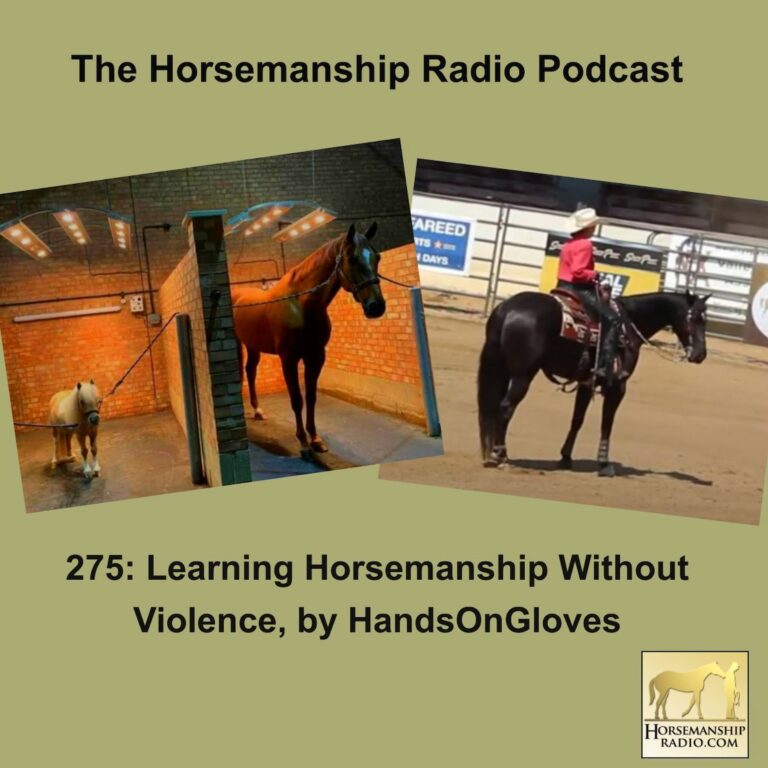 275: Learning Horsemanship Without Violence, by HandsOnGloves