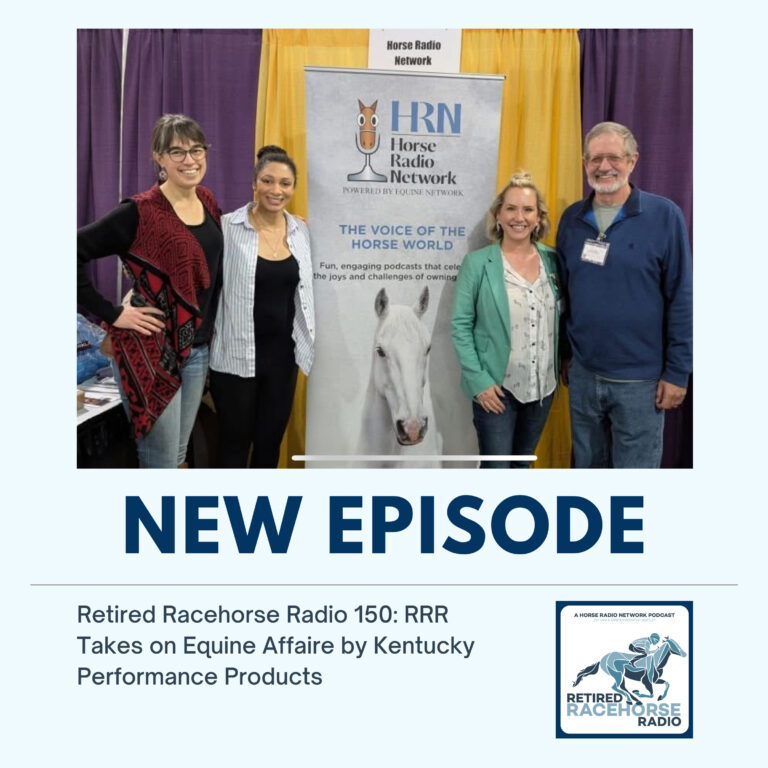 Retired Racehorse Radio Takes On Equine Affaire by Kentucky Performance Products