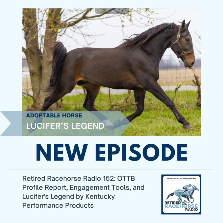 OTTB Profile Report, Engagement Tools, and Lucifer’s Legend by Kentucky Performance Products