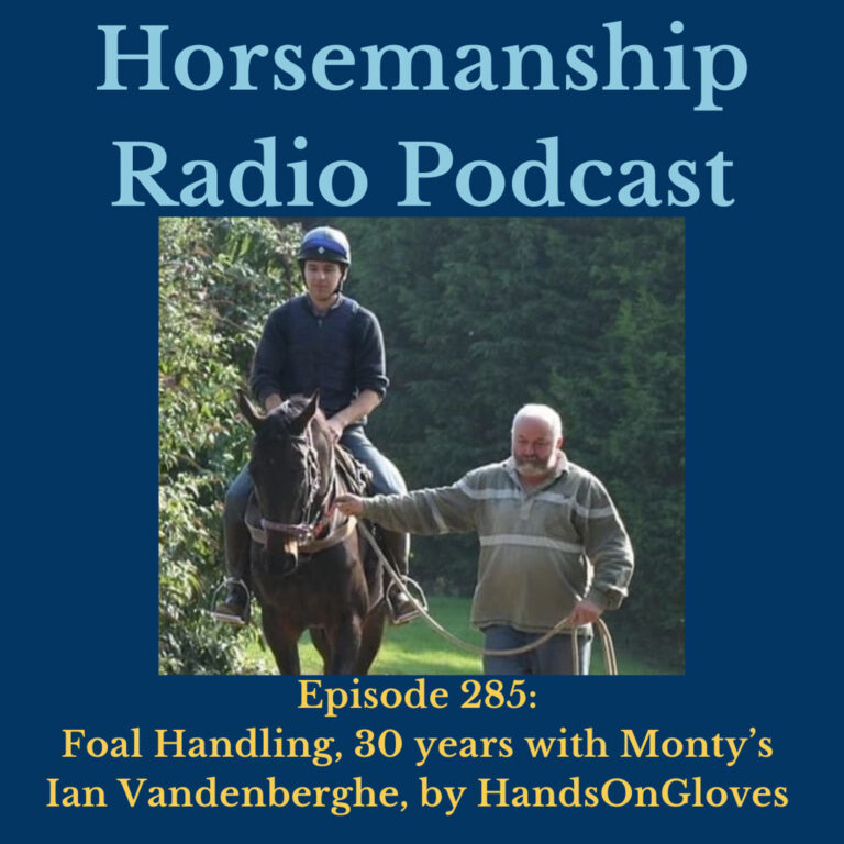 285: Foal Handling and 30 years with Monty’s Ian Vandenberghe,  by HandsOnGloves
