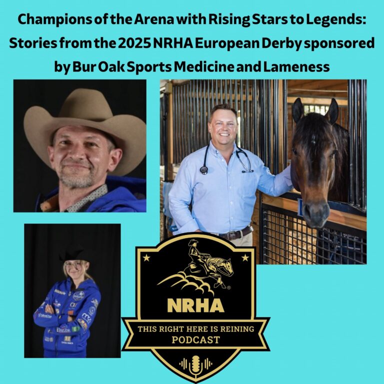 Rising Stars to Legends: Stories from the 2025 NRHA European Derby, by Bur Oak Sports Medicine and Lameness, November 13, 2025