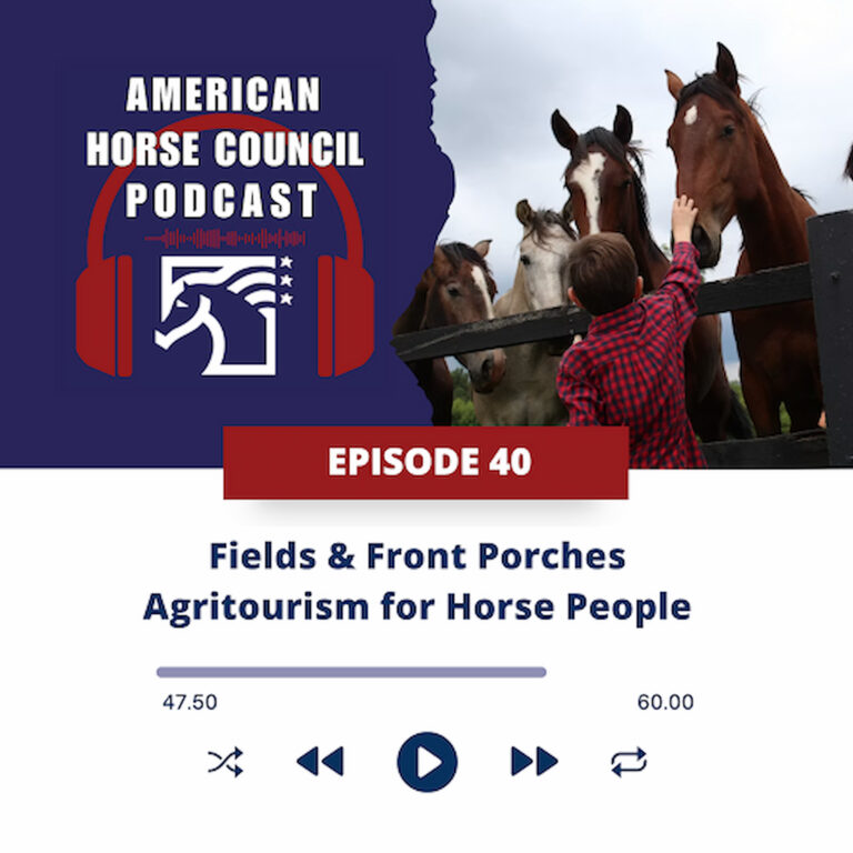 AHC:  Fields & Front Porches, Agritourism for Horse People for August 4, 2026
