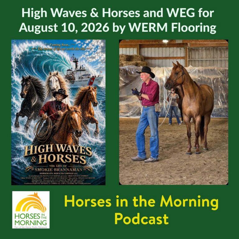 High Waves & Horses and WEG for August 10, 2026 by WERM Flooring