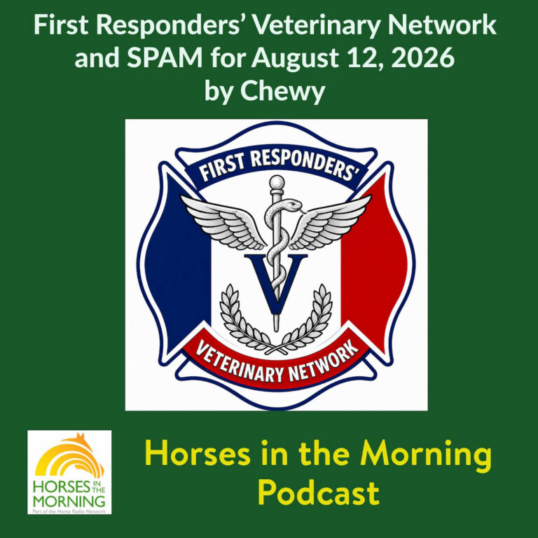 First Responders’ Veterinary Network and SPAM for August 12, 2026 by Chewy