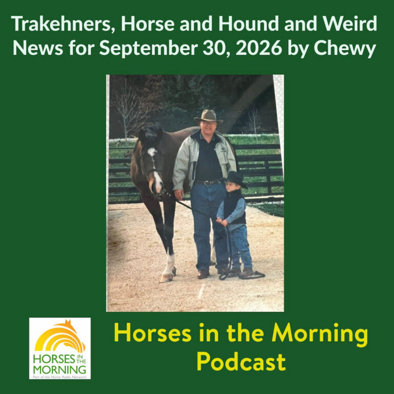 Trakehners, Horse and Hound and Weird News for September 30, 2026 by Chewy