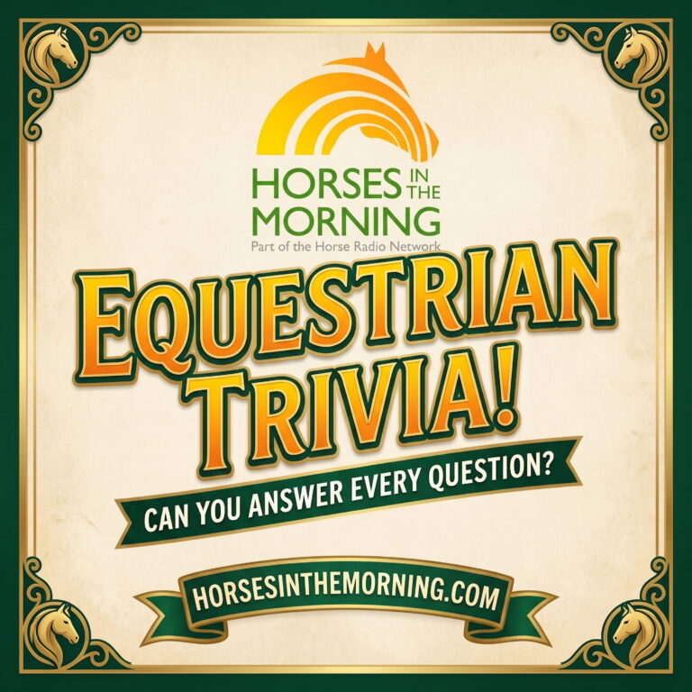 Equine Trivia, History and EFWP for October 5, 2026 by WERM Flooring