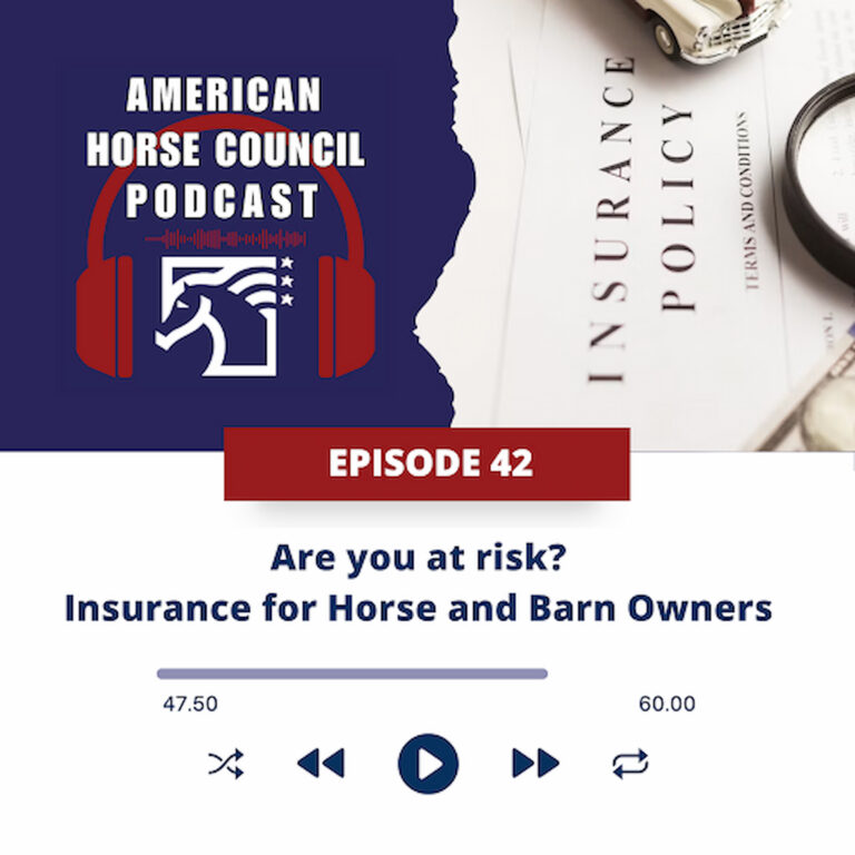 AHC: Are you at risk? Insurance for Horse and Barn Owners for October 6, 2026