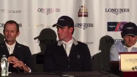 2015 Longines FEI World Cup™ Jumping Sacramento: Samuel Parot promo image