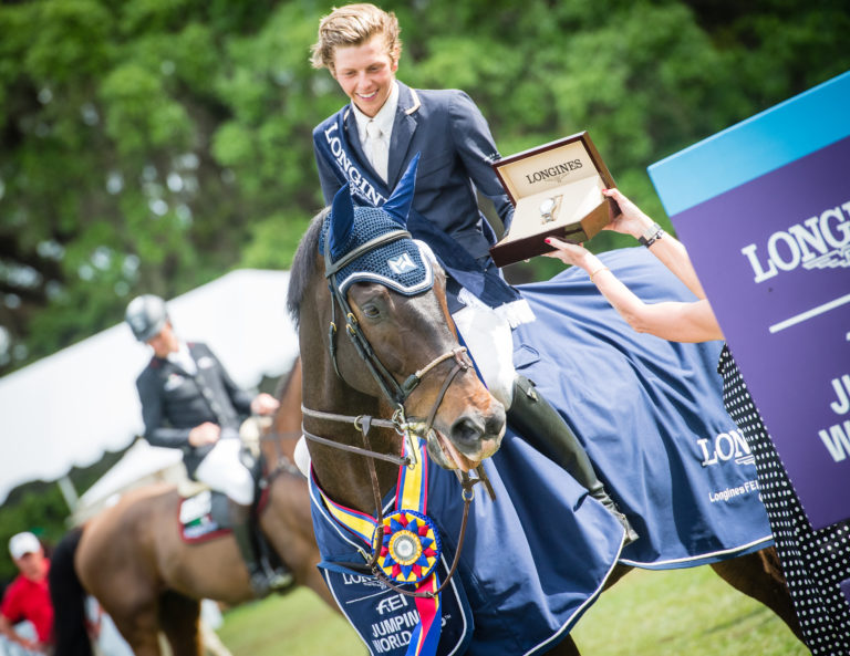 Brian Moggre (USA) and MTM Vivre le Reve Awards