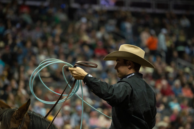Brit Ellerman during the WCRA Royal City Roundup in Kansas City, MO in 2020.