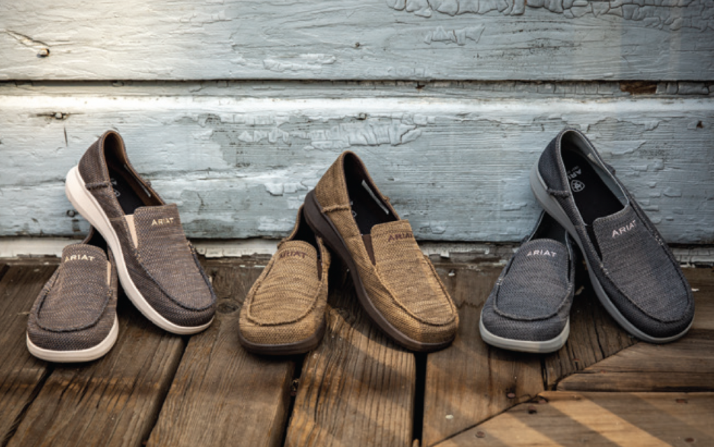 Ariat Mocassini Hilo Uomo – Scarpe Casual Leggere, Tomaia In Pelle, Suola FLX Ammortizzata