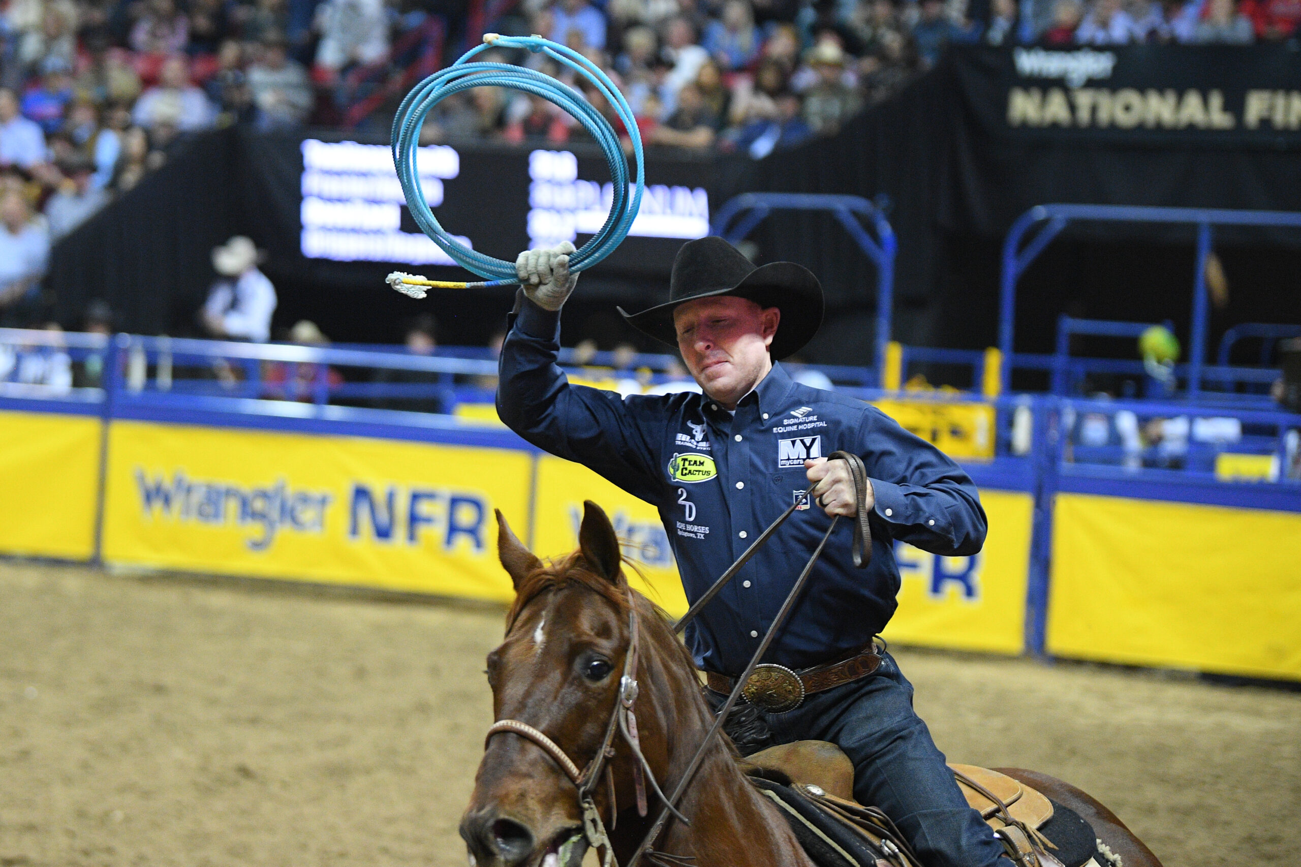 NFR Round 6 Team Roping results