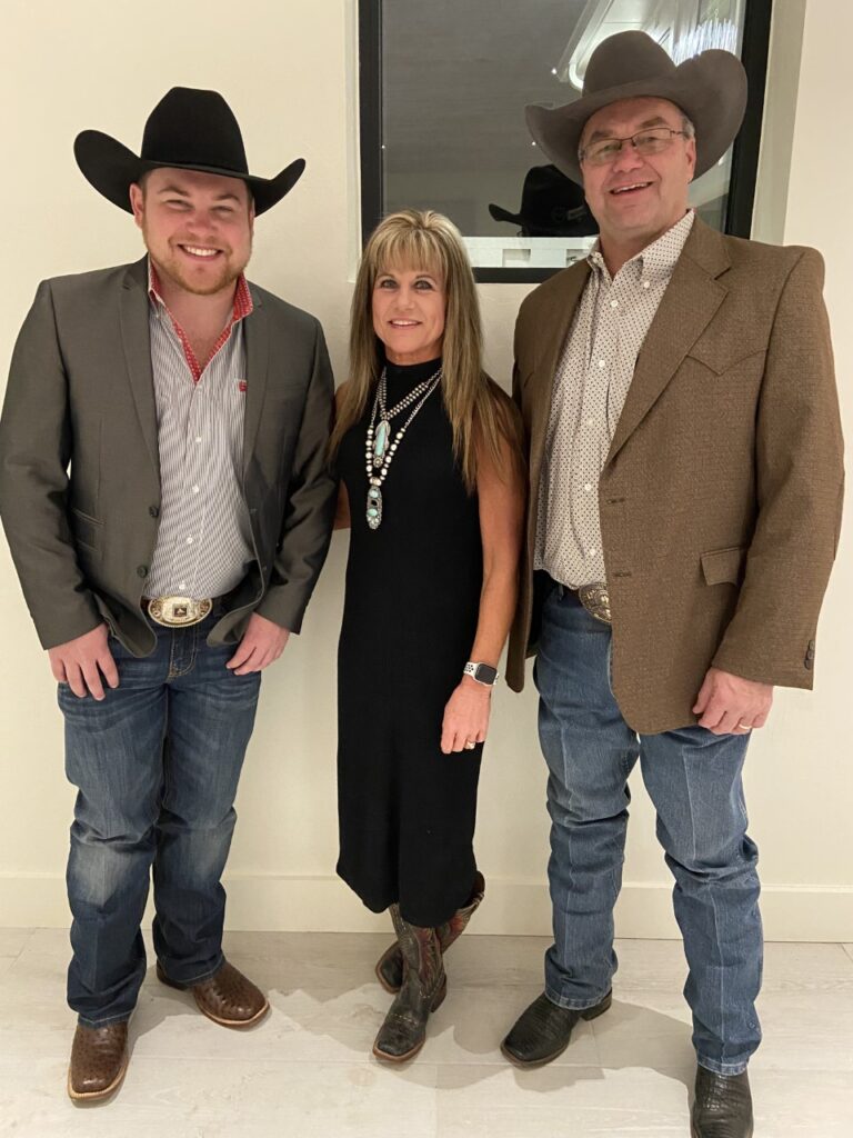 Garrett, Kathy and Dale Yerigan at an IPRA event prior to Rodeo Logistics acquisition.