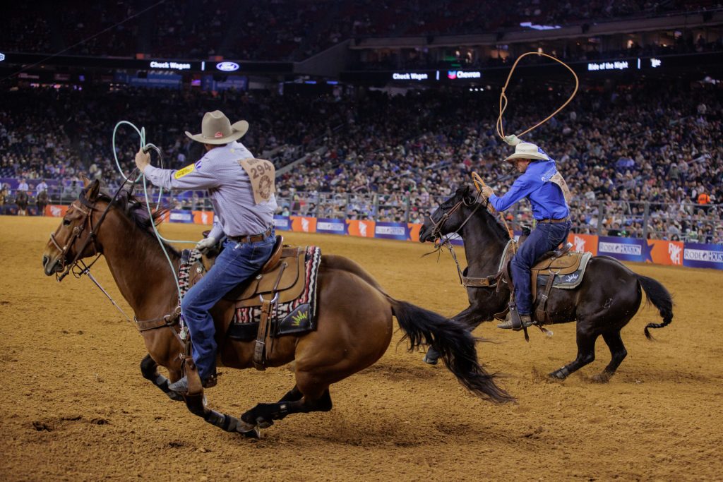 Cody Snow Wesley Thorp Team Roping Rodeo Houston