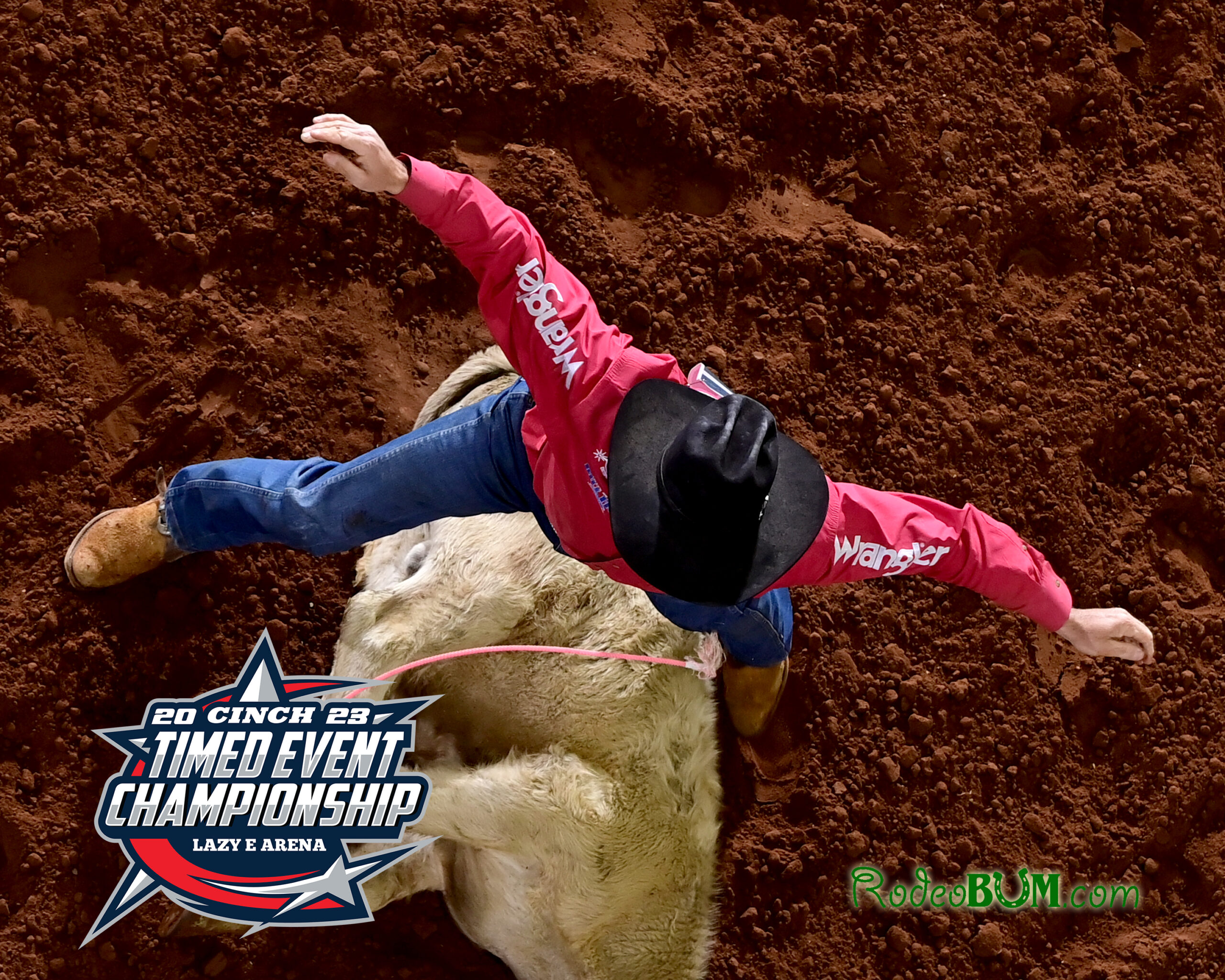 Colby Lovell calf roping